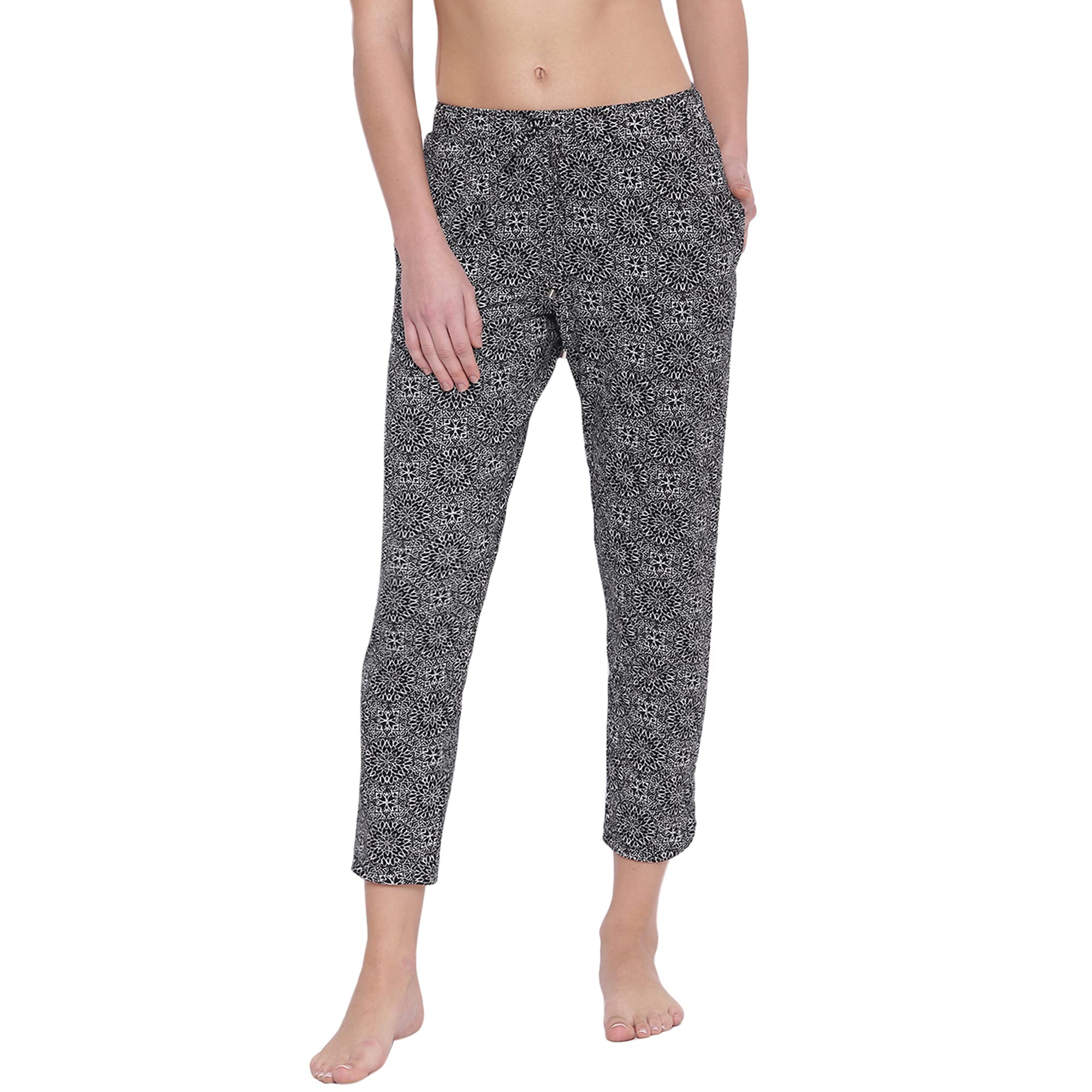 Enamor Essentials E048 Women�s Relaxed Fit Printed Lounge Pants