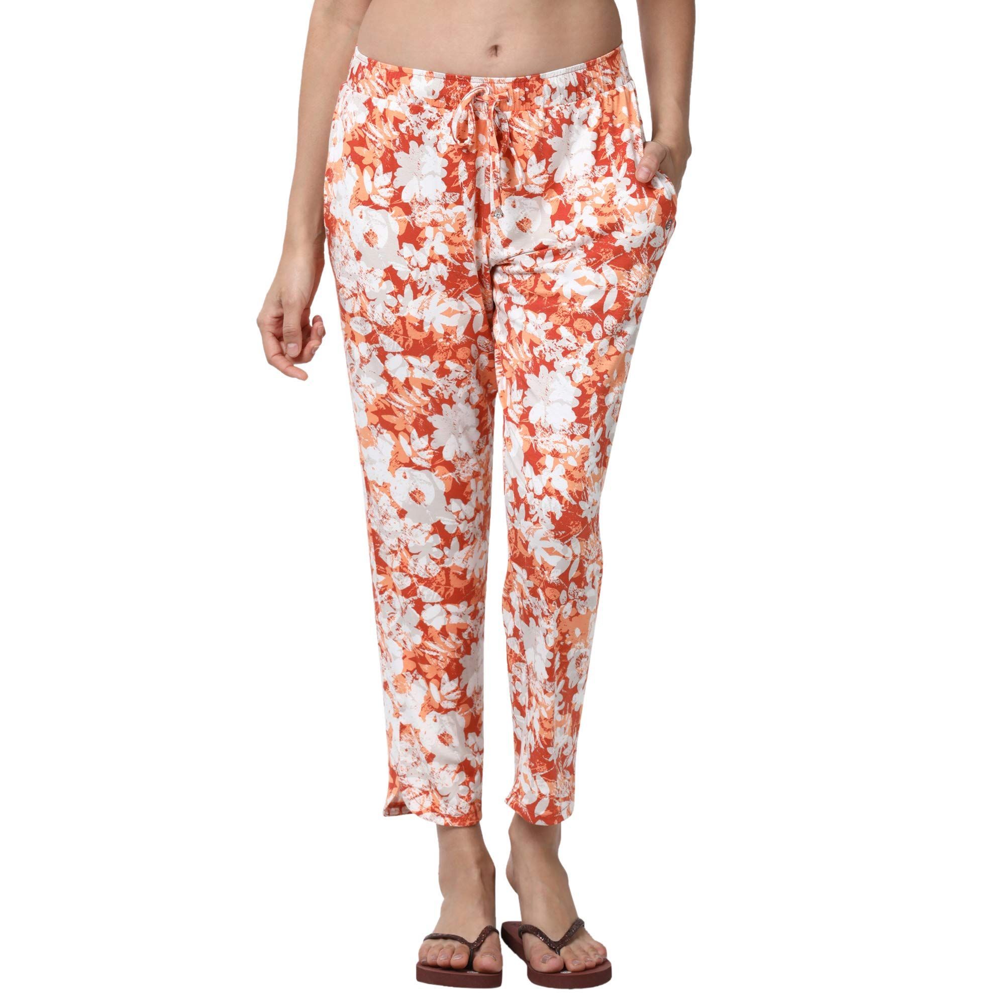 Enamor Essentials E048 Women�s Relaxed Fit Printed Lounge Pants