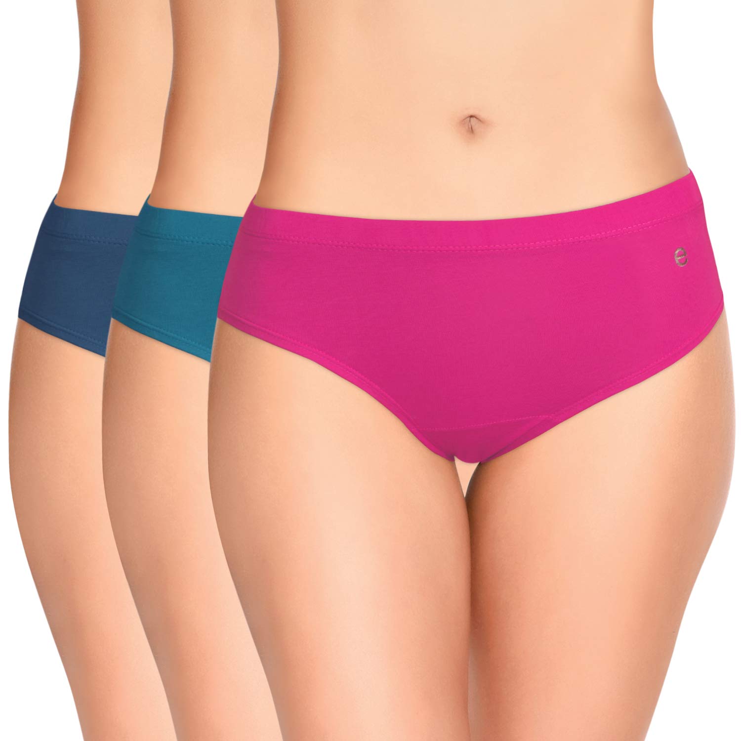 Enamor Women's Panty (Pack of 3)(Colors and Prints May Vary)