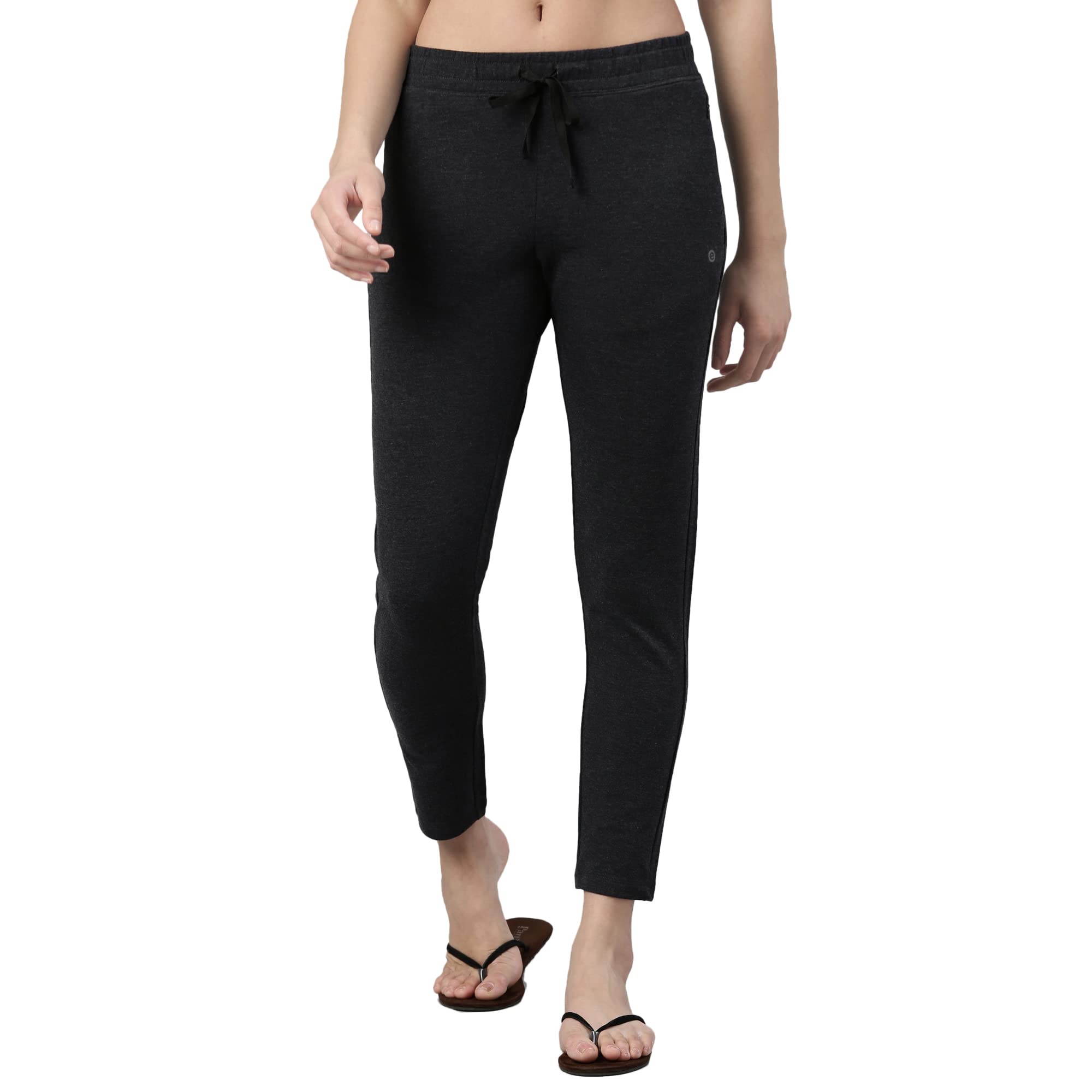 Enamor Essentials E060 Women�s Slim Fit Terry Lounge Pants