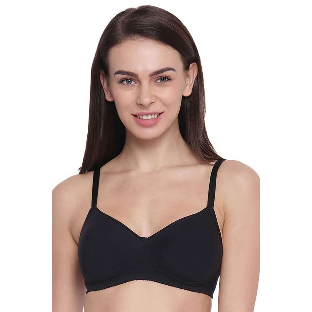 Enamor Women's Non Padded Non Wired Full Coverage Every Day Bra
