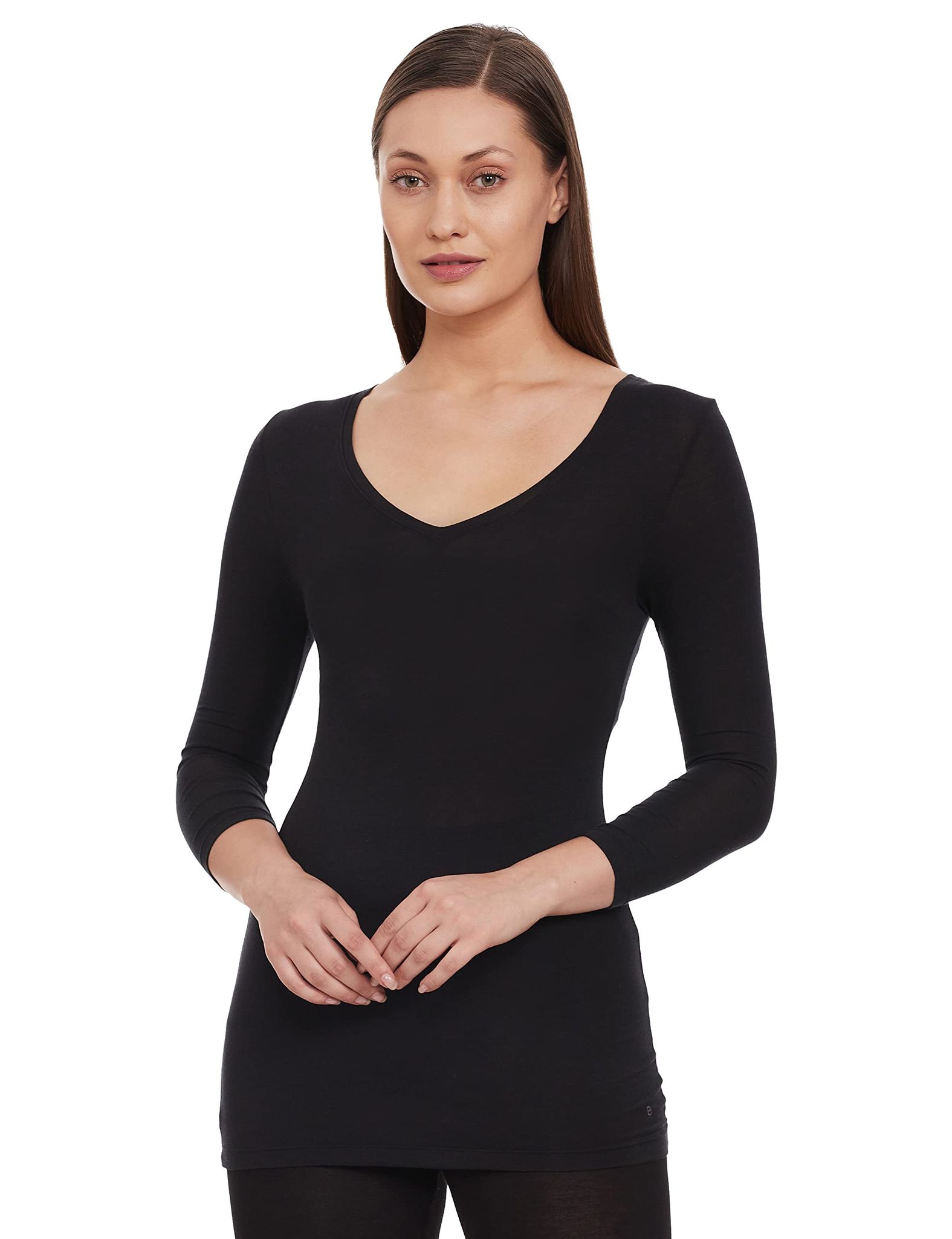 Enamor Women's Slim Fit Thermal Top