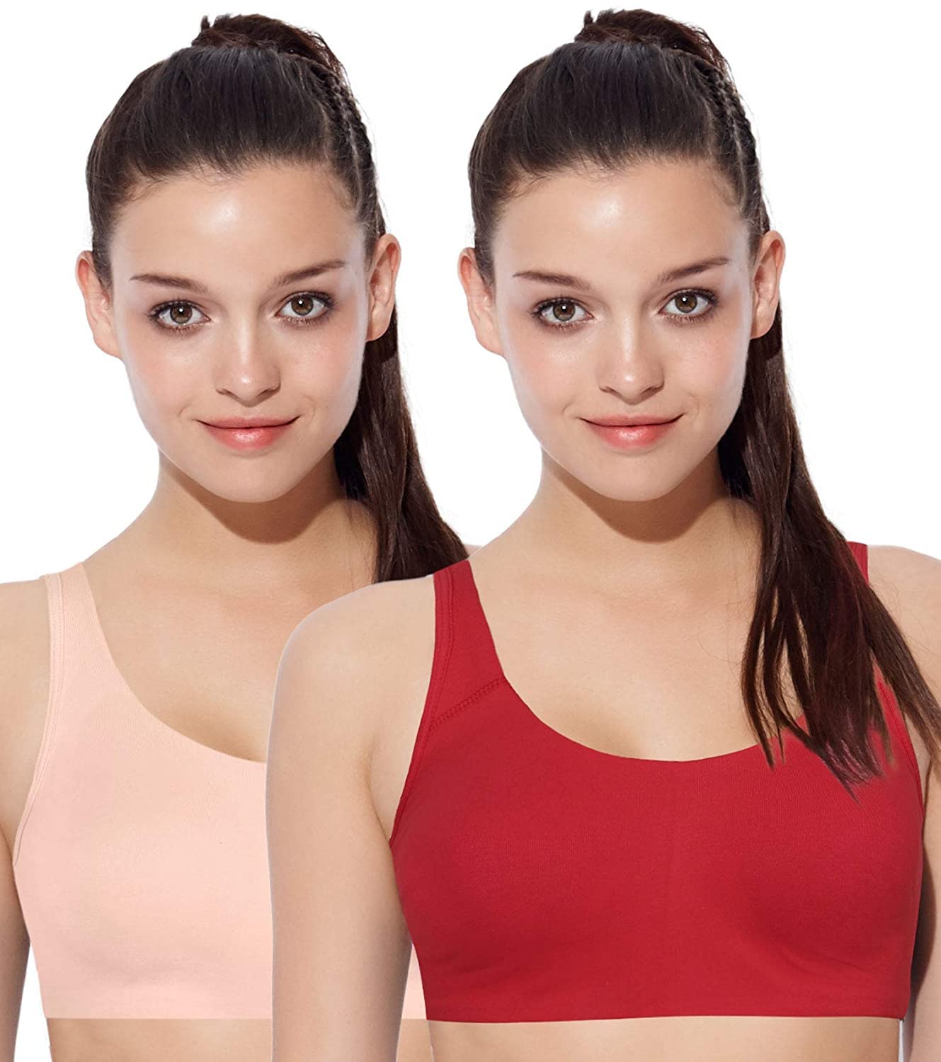Enamor Women's Cotton Full Cup Non Padded Non Wired Bra