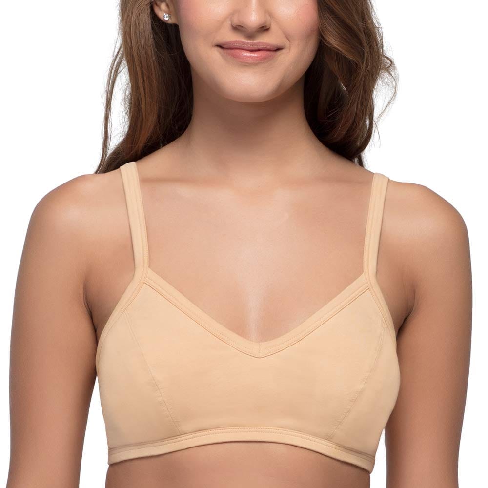 Enamor Women's Non-Wired Non Padded Non Wired Bra