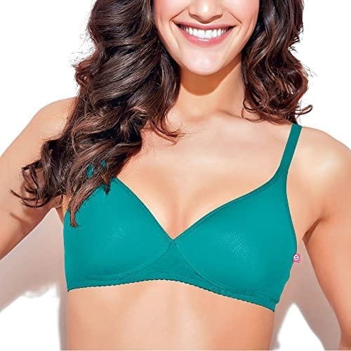 Enamor Non Wired Racerback Straps Lightly Padded Womens Bikini