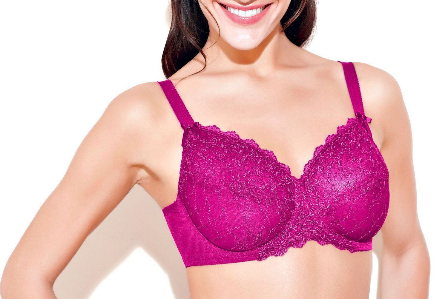 Enamor Non-Padded Wired High Coverage Bra
