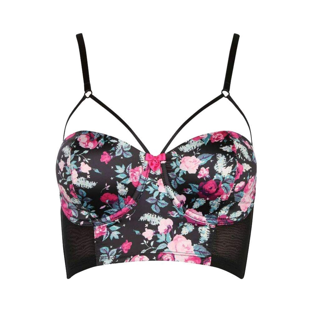 Enamor Womens Printed Padded Bra