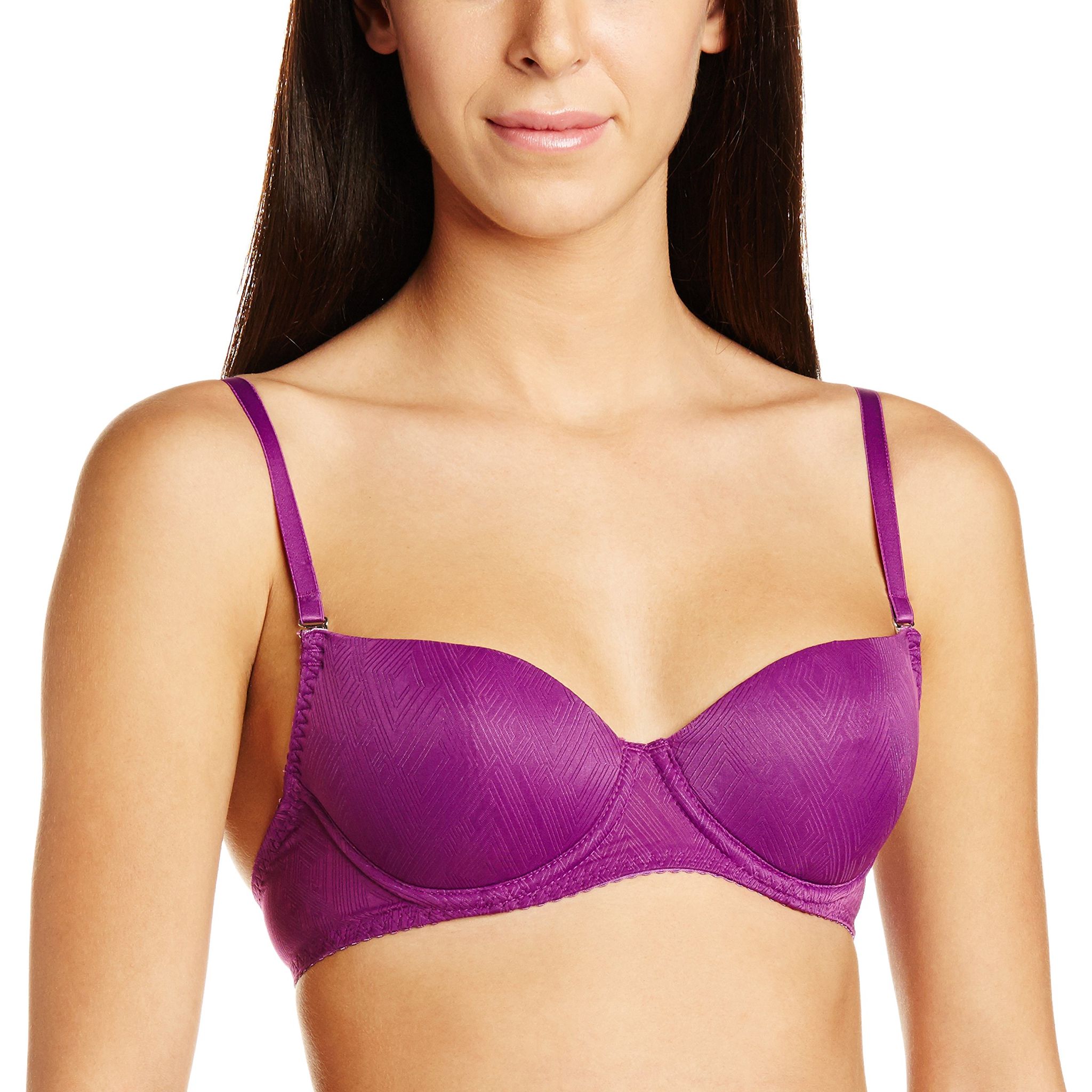 Enamor Padded Wired Balconette Bra