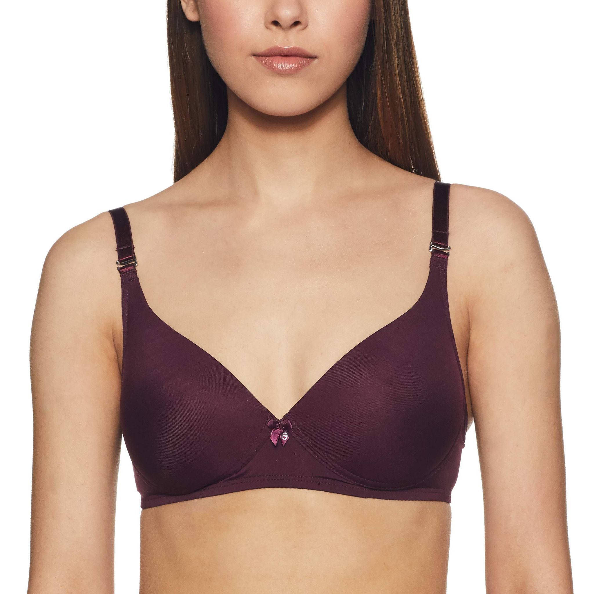 Enamor Womens Padded Non Wired T-Shirt Bra