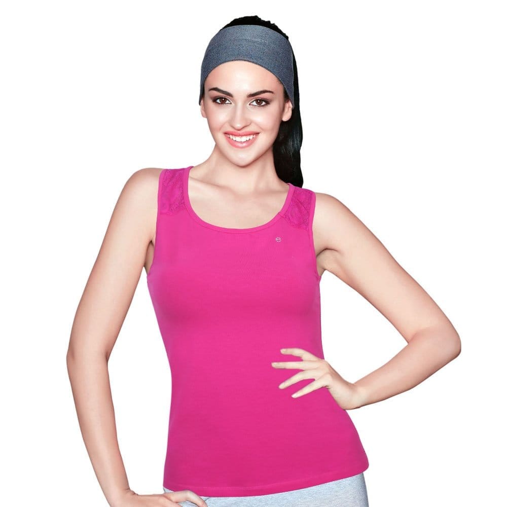 Enamor Women's Cotton Racerback Top
