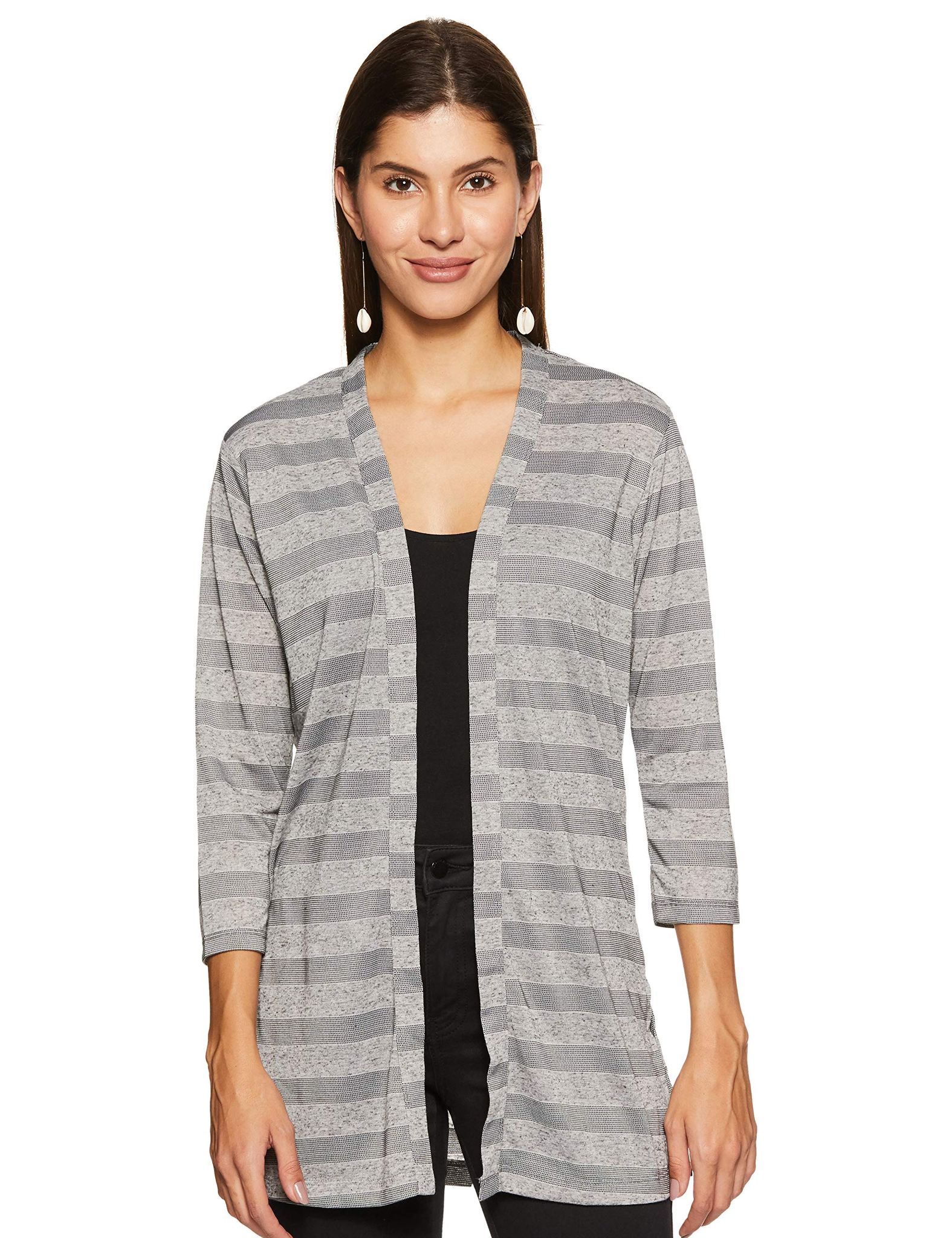 Enamor Women's Polyester Shrug