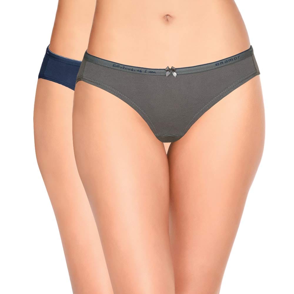 Enamor Women's Plain/Solid Hipster