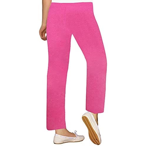 Enamor Women's Cotton Track Pant (Pink)