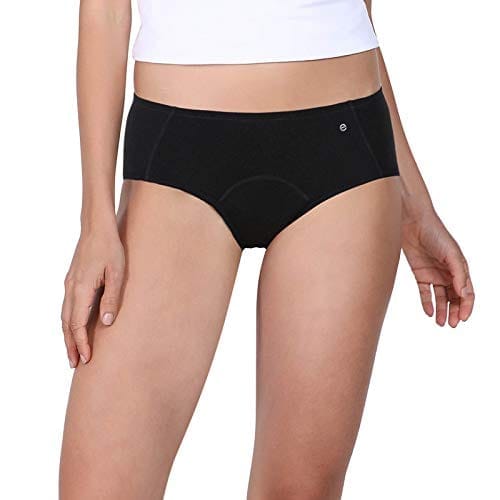 Enamor Women's Cotton Blend PP11 Period Panty | Skin Soothing SeaCell Fabric, Leak-Proof, Stain-Free Hipster Panties