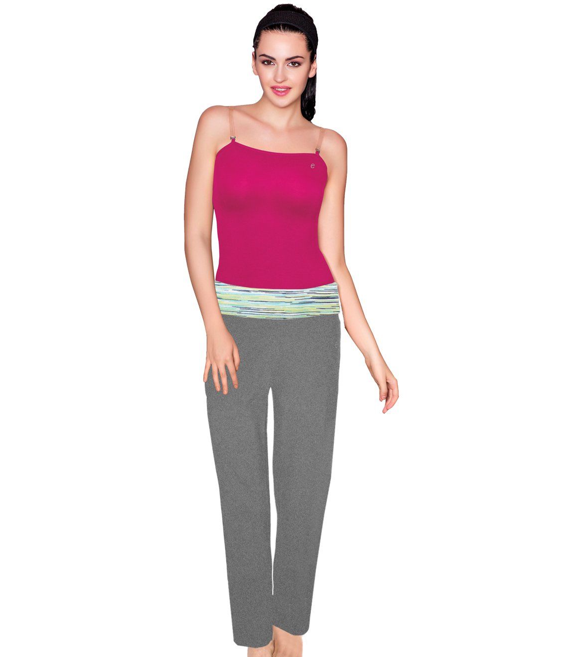 Enamor Women's Cotton Yoga Pants