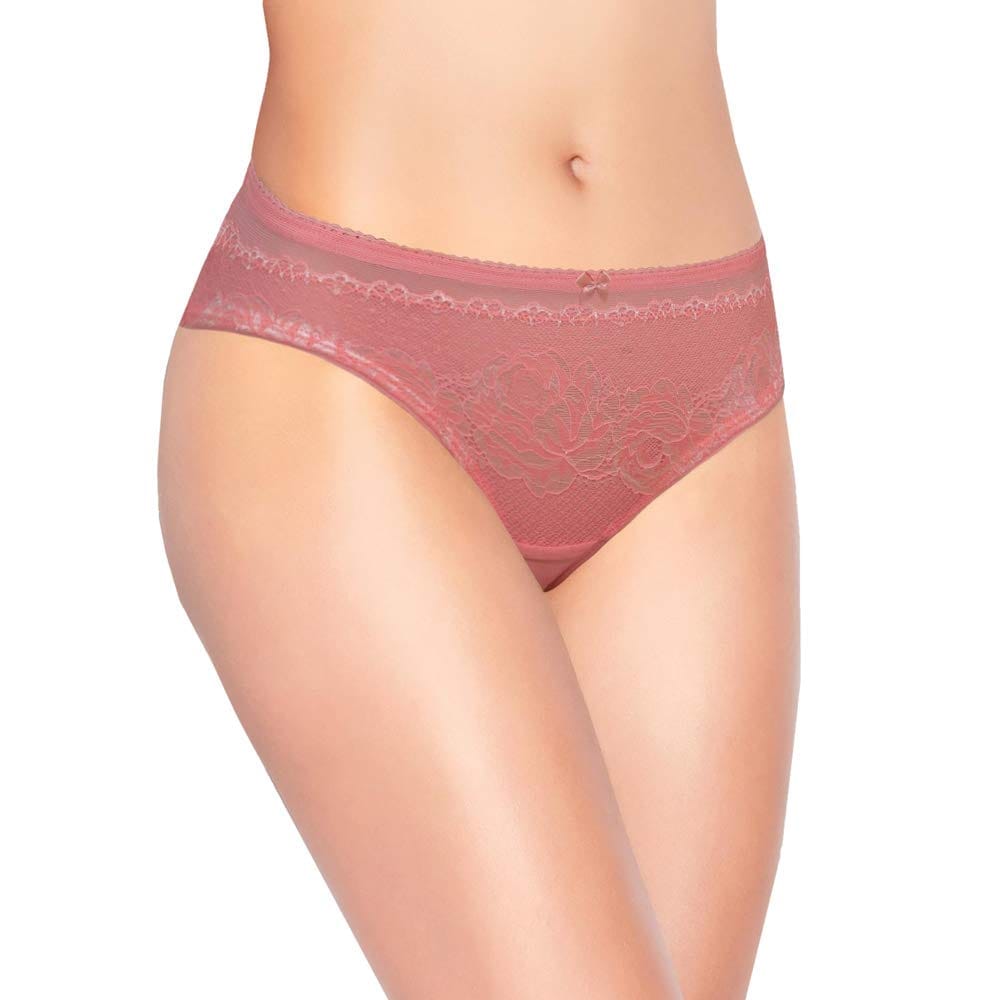 Enamor Womens Floral Print Bikini Briefs