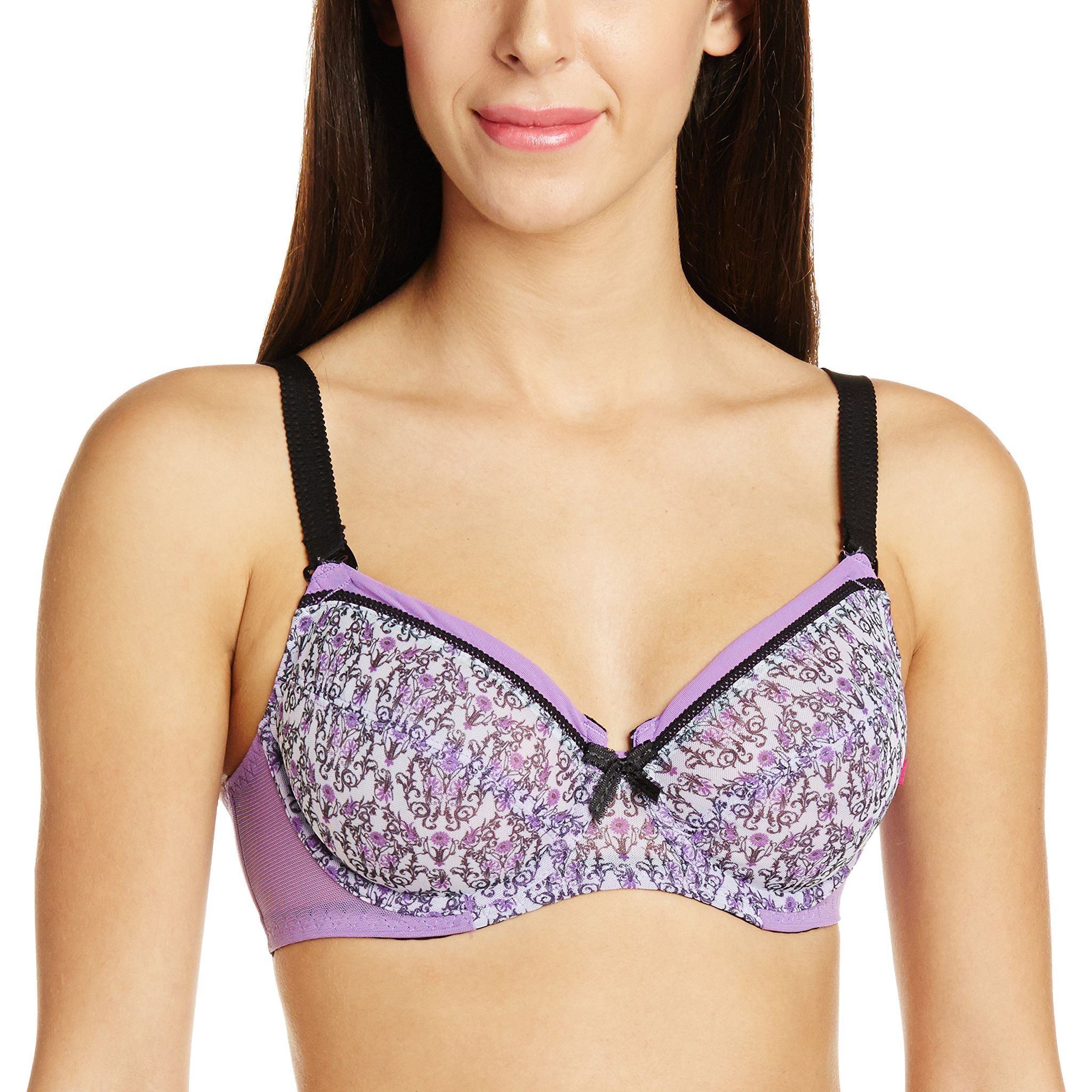 Enamor Non-Padded Wired Full Coverage Detachable Strap Bra