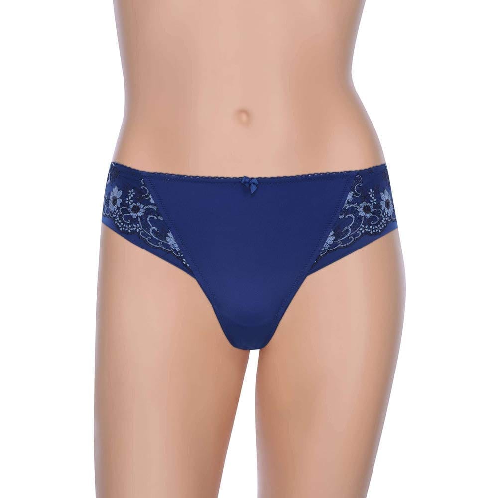 Enamor Womens Embroidered Hipster Briefs