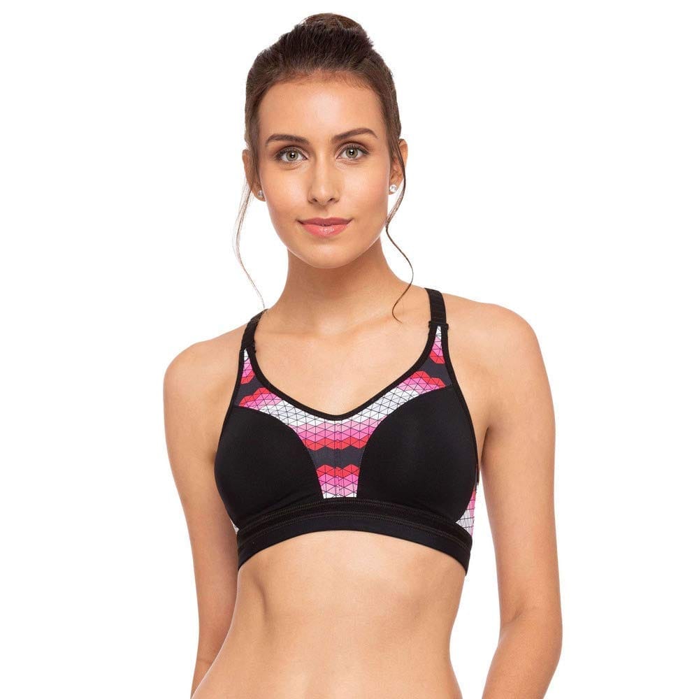 Enamor SB04 High Impact Sports Bra - Racer Back Non-Padded Wirefree Bra