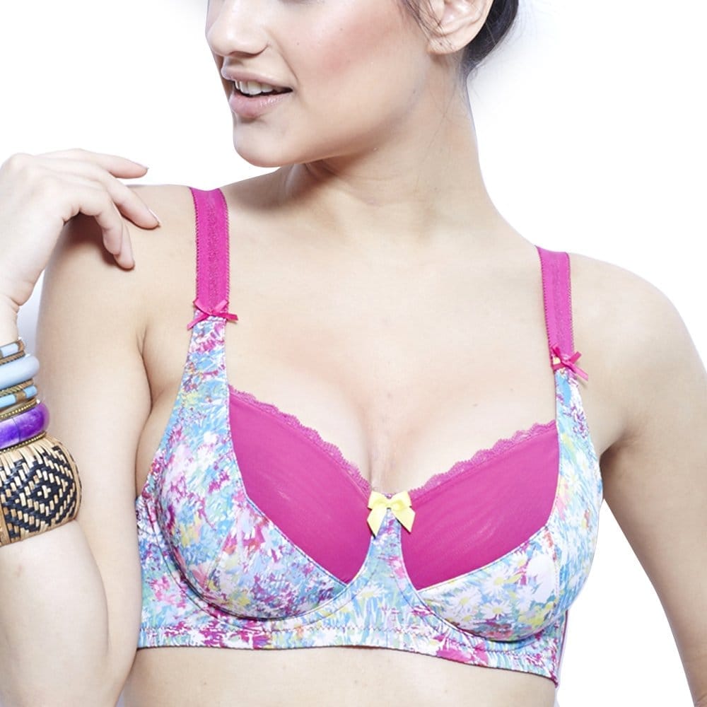 Enamor Non-Padded Wired Medium Coverage Balconette Bra