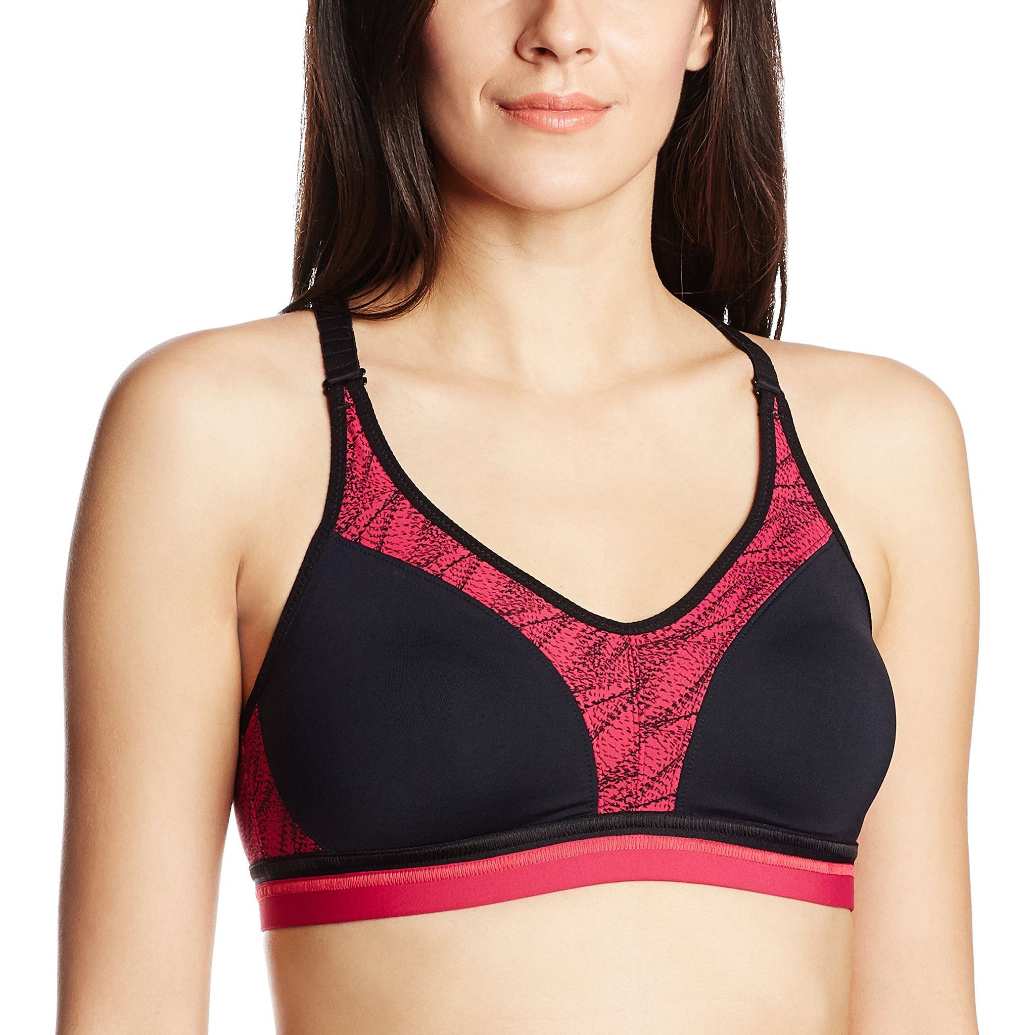Enamor Womens Padded Non Wired Sports Bra