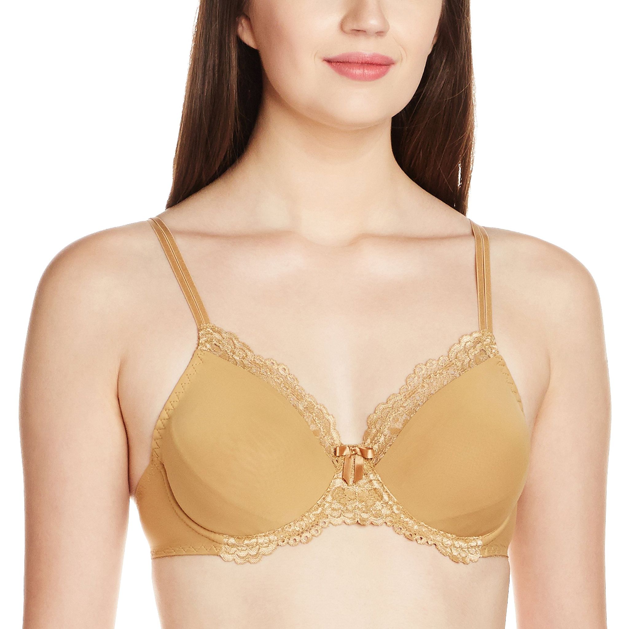 Enamor Womens Non Padded Wired Printed T-Shirt Bra