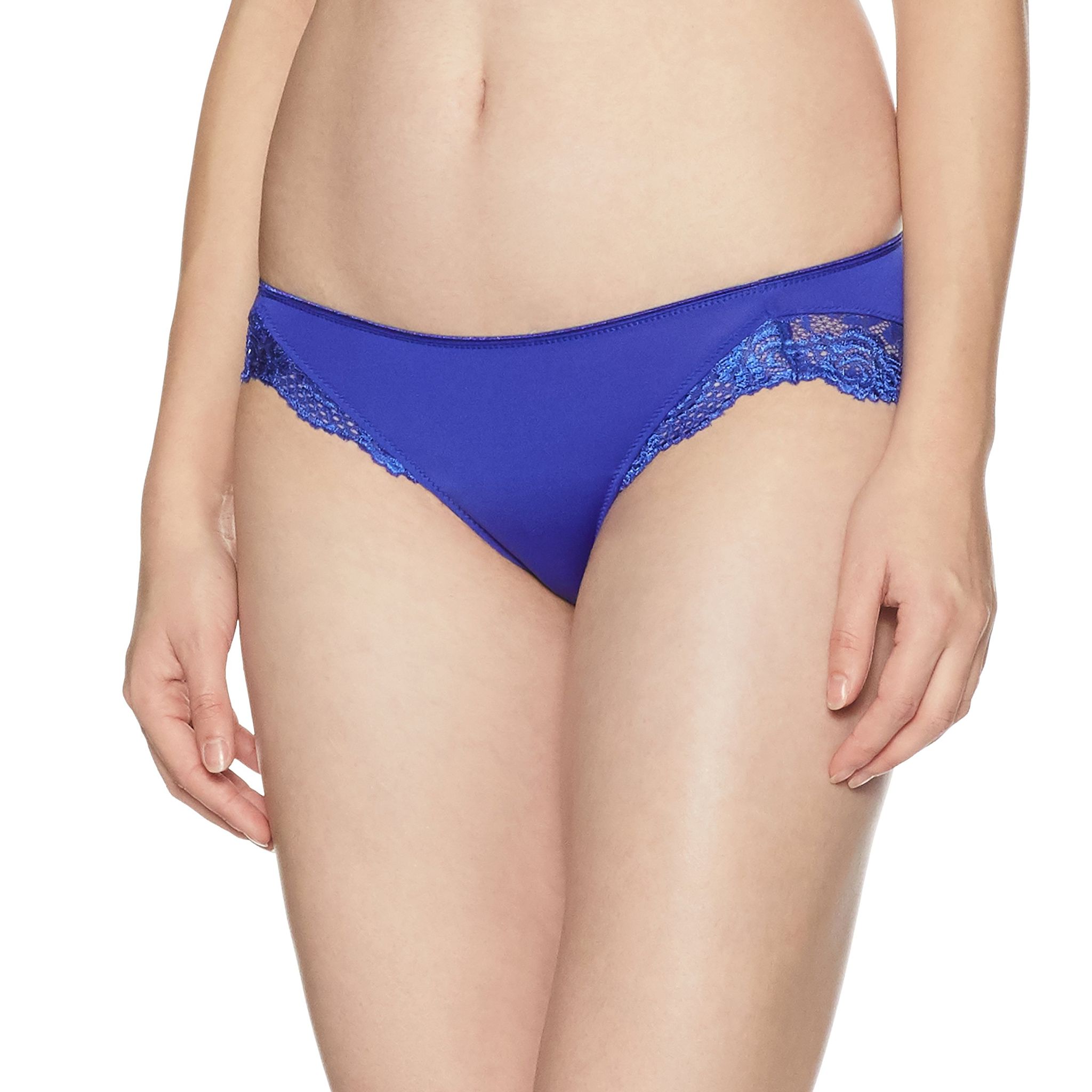 Enamor Womens Solid Bikini Briefs