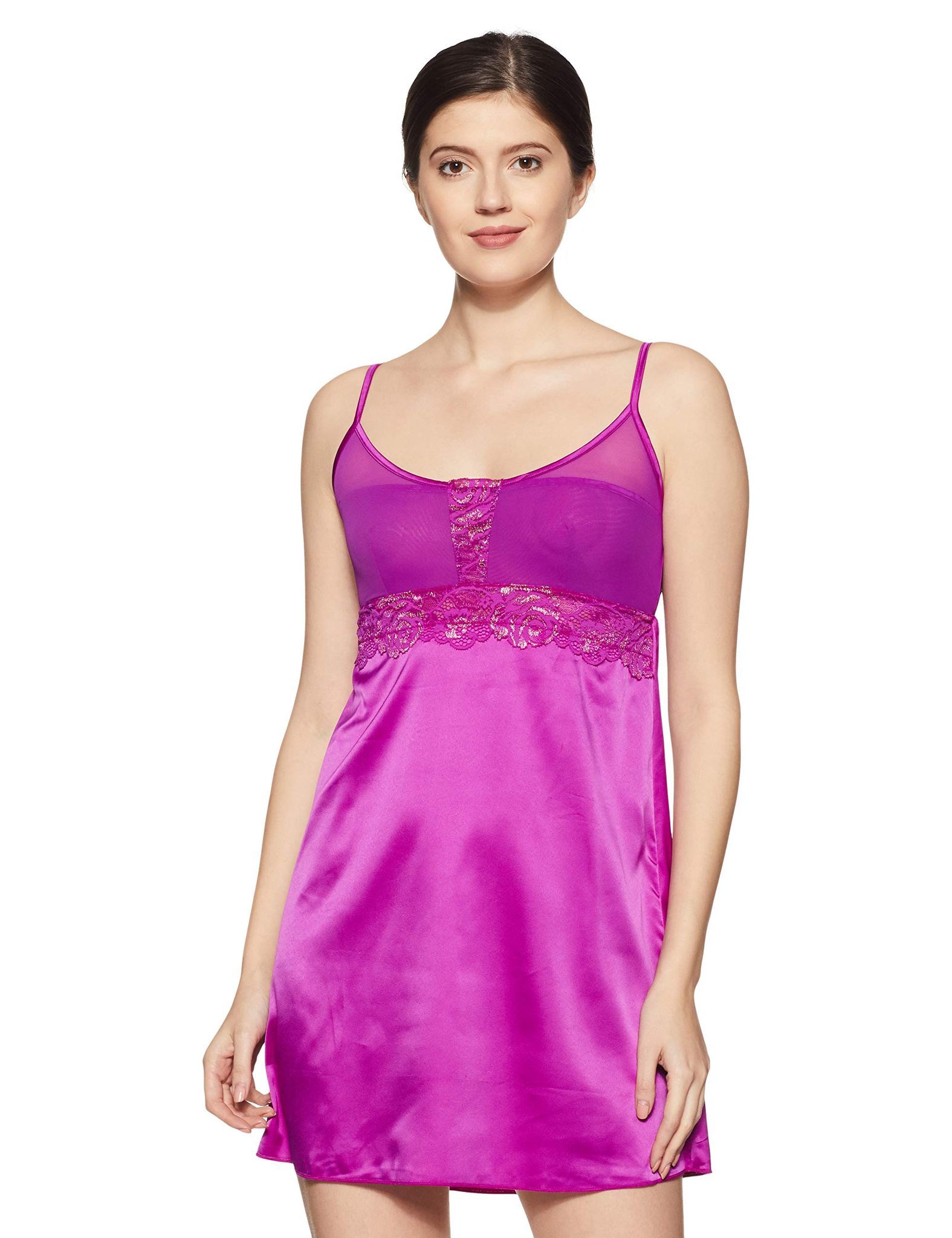 Enamor Women's Nylon Chemise