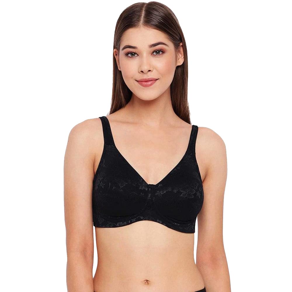 Enamor Full Cup Bra (Black, 38C)