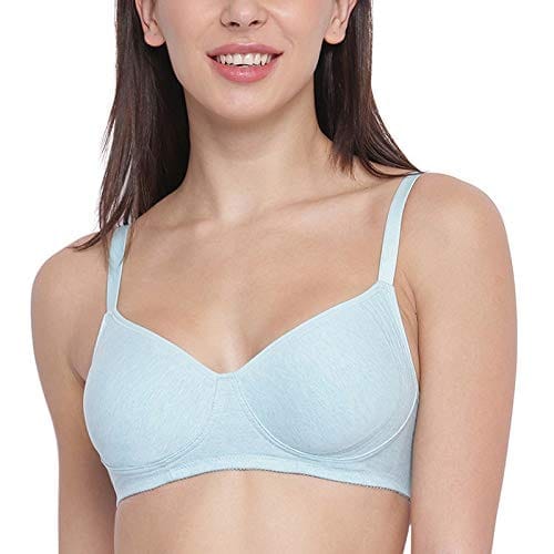 Enamor A042 Side Support�Shaper�Stretch�Cotton Everyday Bra - Non-Padded,�Wire-Free�& High Coverage