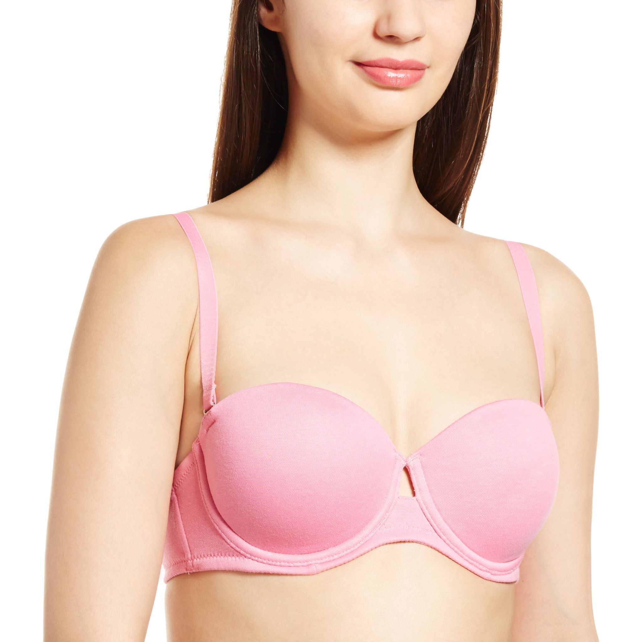 Enamor Women's Wired Bra -36C (Pink)