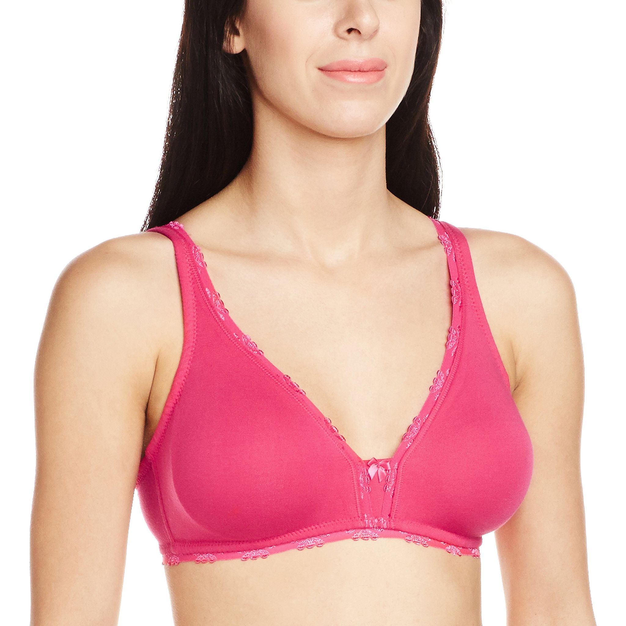 Enamor AE54 Cotton Bra - High Coverage Non-Padded Wirefree Bra