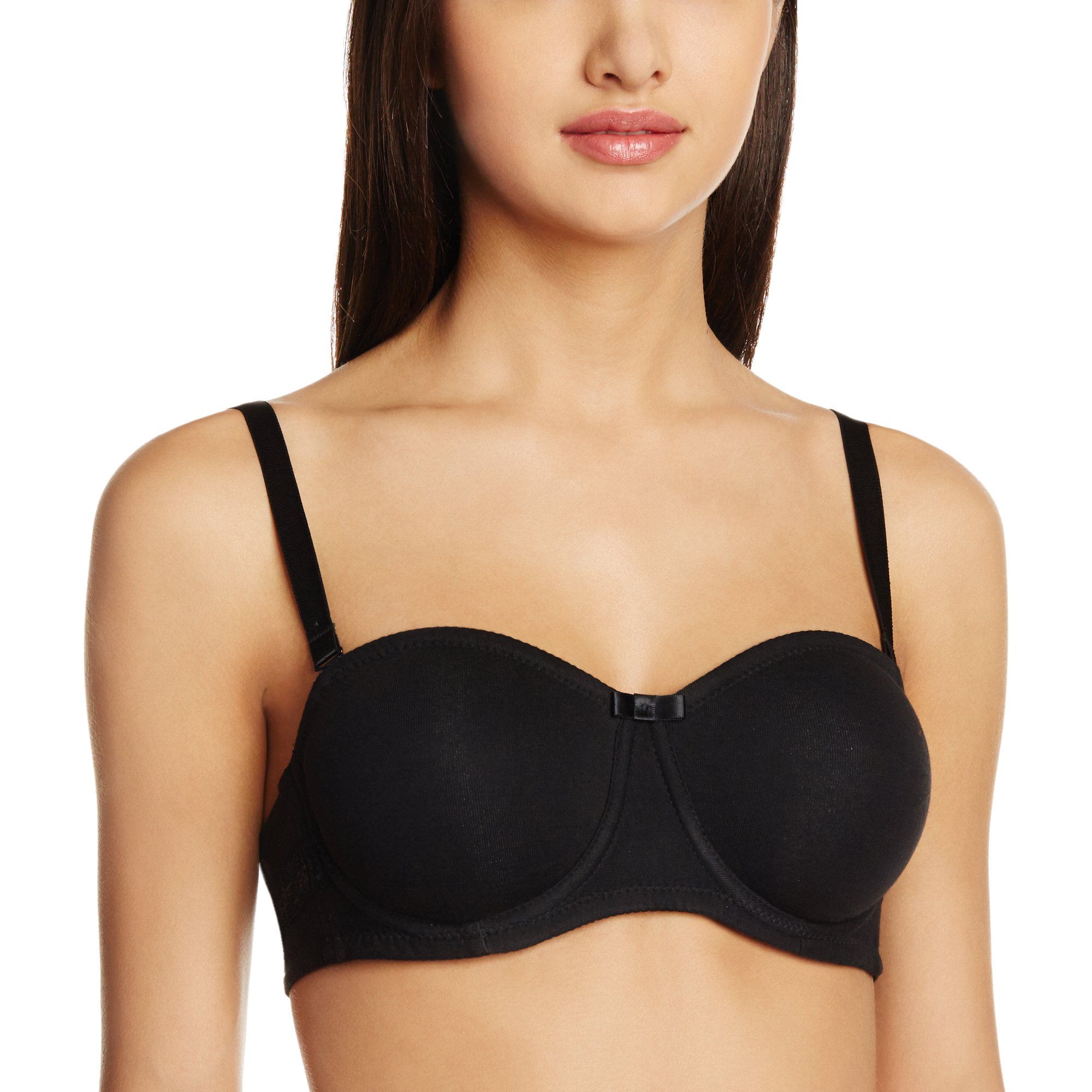 Enamor Women's Under-Wired Bra -36C (Black)