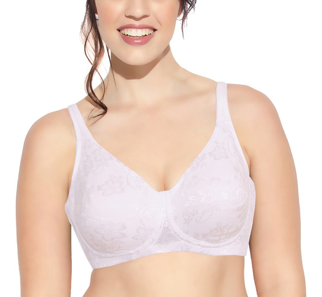 Enamor Full Cup Bra (White, 38D)