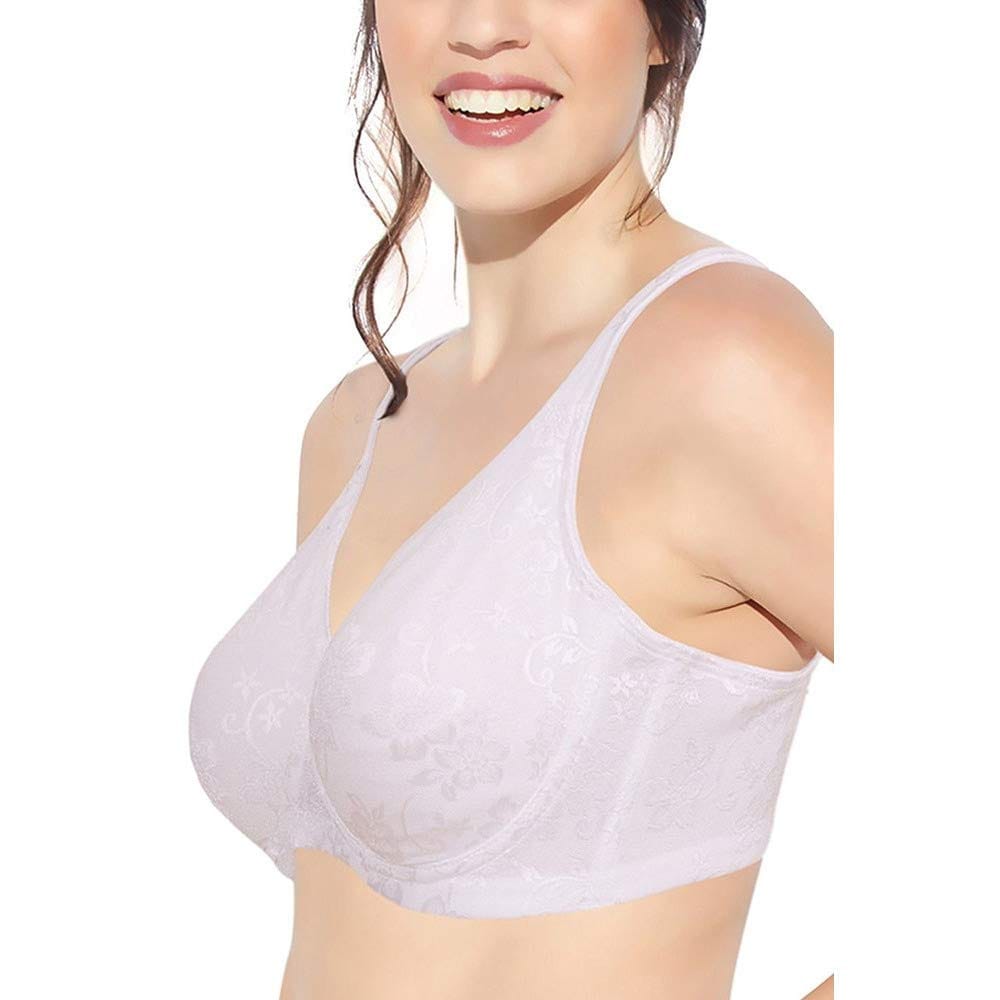 Enamor Full Cup Bra (White, 34DD)
