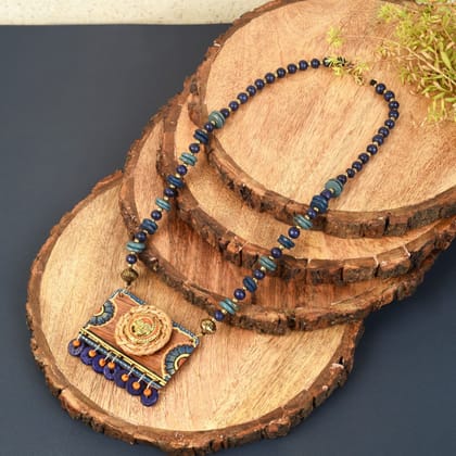 DhokraQueens Handcrafted Tribal Necklace (1TMTNCKCG04471) DhokraQueens Handcrafted Tribal Necklace (1TMTNCKCG04471)