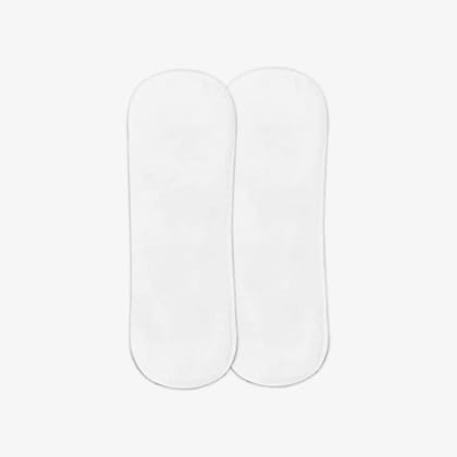 Snugkins Wet-Free Microfiber Terry Soaker Inserts for Baby Cloth Diapers - Pack of 2