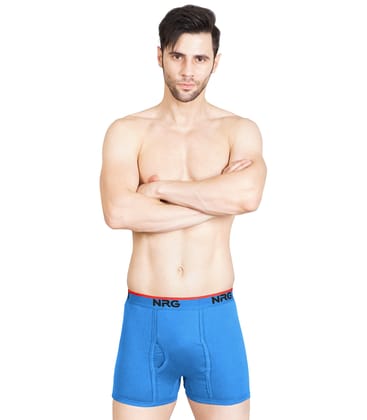 NRG Mens Cotton Assorted Colour Without Pocket Trunks ( Pack of 1 Light Blue ) G11