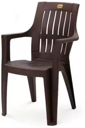 Anmol plastic living room durable high back chair for home office Plastic Living Room Chair (Finish Color - Brown, Pre-assembled) Anmol plastic living room durable high back chair for home office Plastic Living Room Chair (Finish Color - Brown, Pre-assembled)