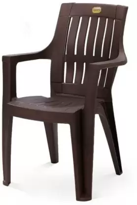 Anmol plastic living room durable high back chair for home office Plastic Living Room Chair (Finish Color - Brown, Pre-assembled) Anmol plastic living room durable high back chair for home office Plastic Living Room Chair (Finish Color - Brown, Pre-assembled)