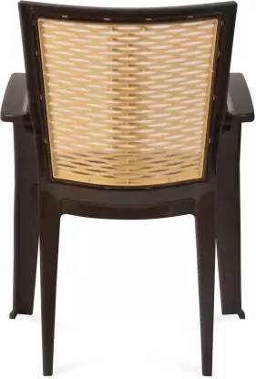 Plastic Cafeteria Chair (Brown, Set of 2, Pre-assembled) Plastic Cafeteria Chair (Brown, Set of 2, Pre-assembled)