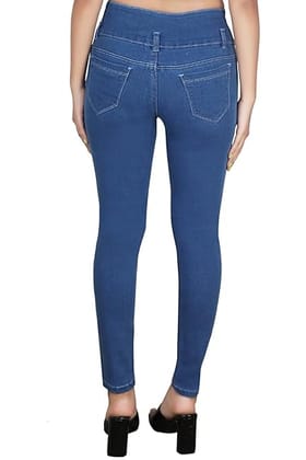 FINBEAT Jeans Pattern 3btn Skinny Fit Basic Belt Basic Bottom 12003 Jeans for  Women
