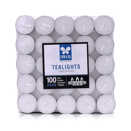 Iris Candle Irfv0297Tl T-Light 100Pc Iris Candle Irfv0297Tl T-Light 100Pc