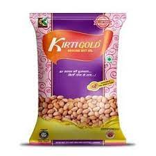 KIRTI GOLD GROUNDNUT OIL WOODEN PRESSED 1 LTR POUCH