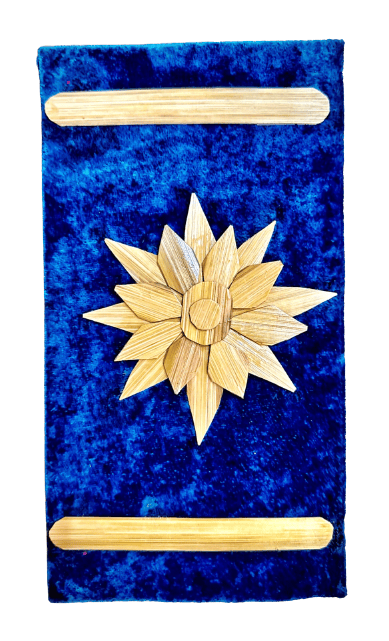 Jhulki Bamboo Flower Scenery (Blue)