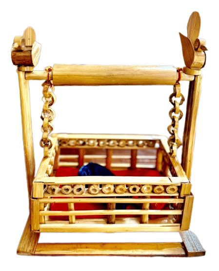Jhulki Bamboo Laddu Gopal Jhula