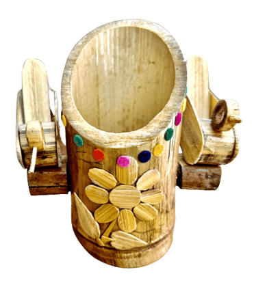 Jhulki Bamboo Pen Holder