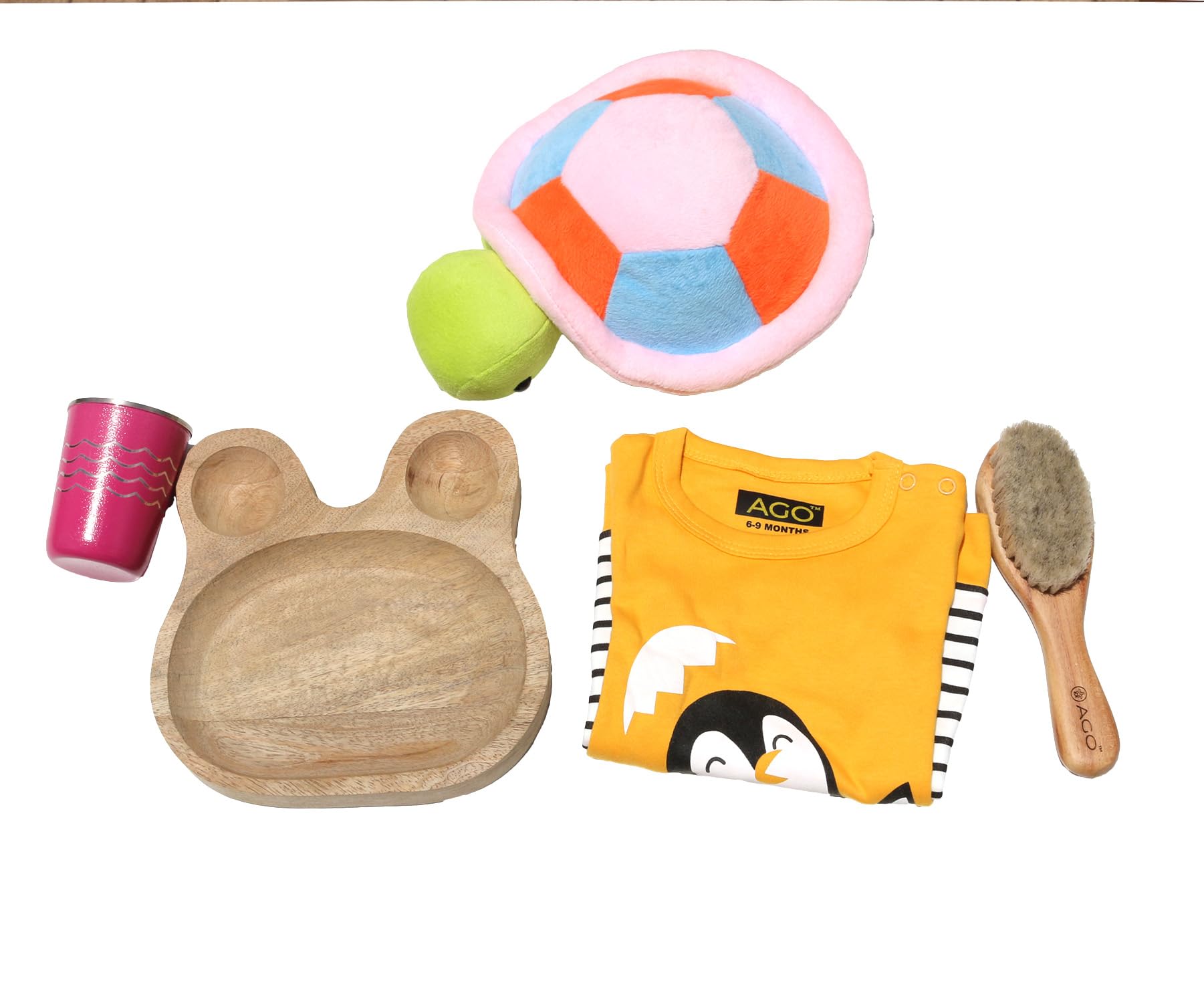 New Born Baby Essential Gift Set - 5 Pieces