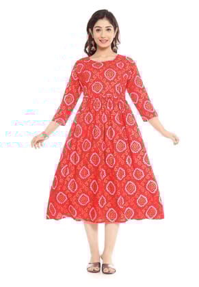 MANMAYEE  Women's Rayon A-Line Feeding Kurti | Feeding Kurti for Womens