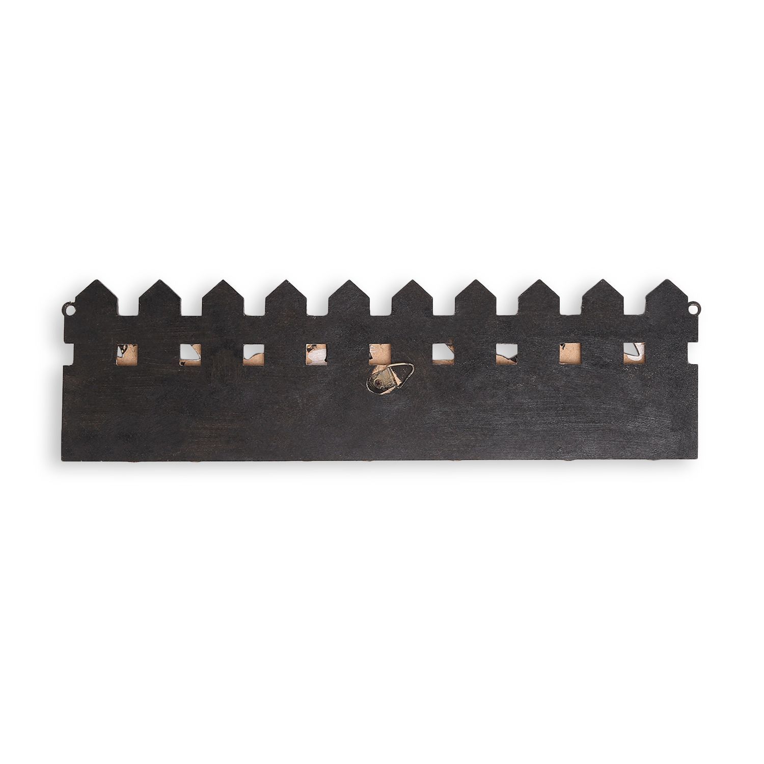 Tisser Artisans Warli Wooden Name Plate Multicolour